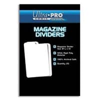 Ultra Pro Magazine Dividers (25ct.) - Ultra Pro Comic Storage Boxes - Collectible Storage card