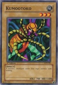 Kumootoko - The Legend of Blue Eyes White Dragon - YuGiOh card
