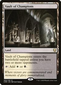 Vault of Champions - Commander Legends - Magic: The Gathering card