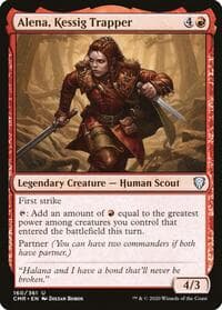 Alena, Kessig Trapper - Commander Legends - Magic: The Gathering card