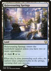 Rejuvenating Springs - Commander Legends - Magic: The Gathering card