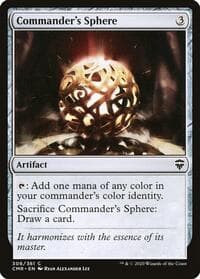 Commander's Sphere - Commander Legends - Magic: The Gathering card
