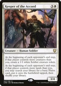Keeper of the Accord - Commander Legends - Magic: The Gathering card