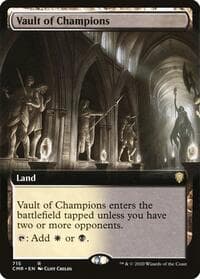 Vault of Champions (Extended Art) - Commander Legends - Magic: The Gathering card