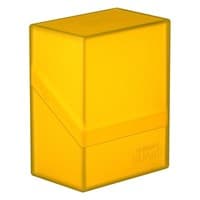 Boulder Deck Case - Amber (Holds 60+) - Ultimate Guard Deck Boxes - Deck Boxes card