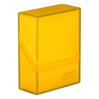Boulder Deck Case - Amber (Holds 40+) - Ultimate Guard Deck Boxes - Deck Boxes card