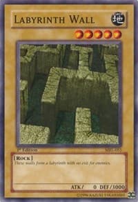 Labyrinth Wall - Magic Ruler - YuGiOh card
