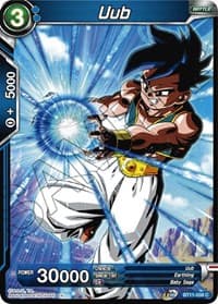Uub - Vermilion Bloodline - Dragon Ball Super: Masters card