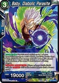 Baby, Diabolic Parasite - Vermilion Bloodline - Dragon Ball Super: Masters card