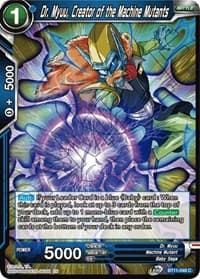 Dr. Myuu, Creator of the Machine Mutants - Vermilion Bloodline - Dragon Ball Super: Masters card