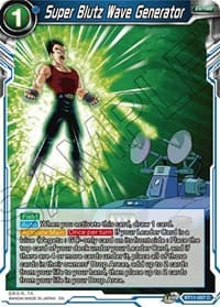 Super Blutz Wave Generator - Vermilion Bloodline - Dragon Ball Super: Masters card