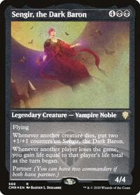 Sengir, the Dark Baron (Foil Etched) - Commander Legends - Magic: The Gathering card