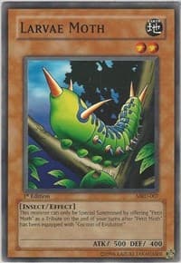 Larvae Moth - Metal Raiders - YuGiOh card