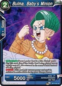 Bulma, Baby's Minion - Vermilion Bloodline - Dragon Ball Super: Masters card