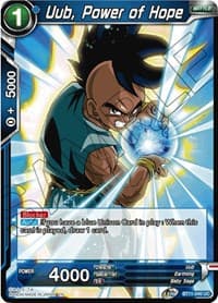Uub, Power of Hope - Vermilion Bloodline - Dragon Ball Super: Masters card