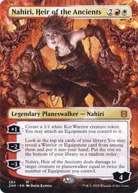 Nahiri, Heir of the Ancients (Borderless) - Zendikar Rising - Magic: The Gathering card