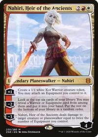 Nahiri, Heir of the Ancients - Zendikar Rising - Magic: The Gathering card