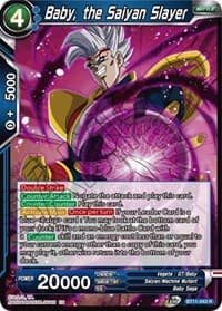 Baby, the Saiyan Slayer - Vermilion Bloodline - Dragon Ball Super: Masters card