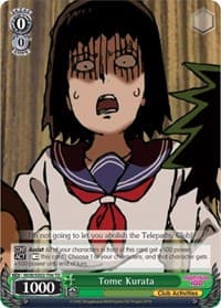 Tome Kurata - Mob Psycho 100 - Weiss Schwarz card