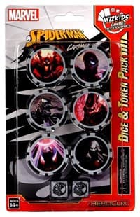 Spider-Man and Venom Absolute Carnage Dice and Token Pack - Spider-Man and Venom Absolute Carnage - Heroclix card