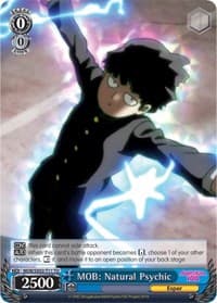 MOB: Natural Psychic - Mob Psycho 100 - Weiss Schwarz card