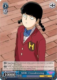 MOB: Crossdressing - Mob Psycho 100 - Weiss Schwarz card