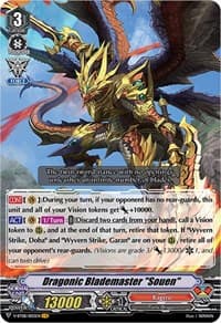 Dragonic Blademaster "Souen" - V-BT08: Silverdust Blaze - Cardfight Vanguard card