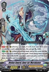 Divine Sword, Ame-no-Murakumo - V-BT08: Silverdust Blaze - Cardfight Vanguard card