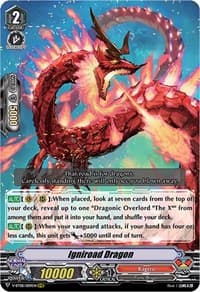 Igniroad Dragon - V-BT08: Silverdust Blaze - Cardfight Vanguard card