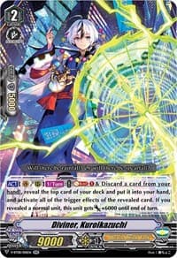 Diviner, Kuroikazuchi - V-BT08: Silverdust Blaze - Cardfight Vanguard card