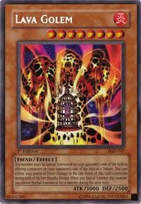 Lava Golem - Pharaonic Guardian - YuGiOh card