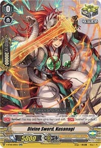 Divine Sword, Kusanagi - V-BT08: Silverdust Blaze - Cardfight Vanguard card