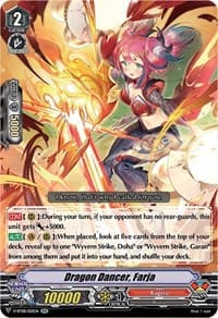 Dragon Dancer, Farja - V-BT08: Silverdust Blaze - Cardfight Vanguard card
