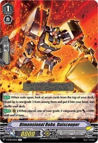 Dimensional Robo, Daiscooper - V-BT08: Silverdust Blaze - Cardfight Vanguard card