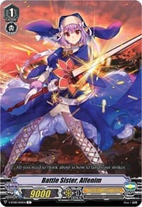 Battle Sister, Alfenim - V-BT08: Silverdust Blaze - Cardfight Vanguard card