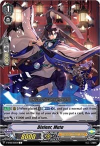 Diviner, Muto - V-BT08: Silverdust Blaze - Cardfight Vanguard card