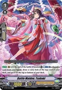 Battle Maiden, Tsubaki - V-BT08: Silverdust Blaze - Cardfight Vanguard card