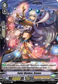 Solar Maiden, Uzume - V-BT08: Silverdust Blaze - Cardfight Vanguard card