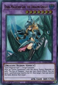 Dark Magician Girl the Dragon Knight - Dragons of Legend: The Complete Series - YuGiOh card
