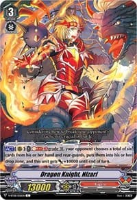 Dragon Knight, Nizari - V-BT08: Silverdust Blaze - Cardfight Vanguard card