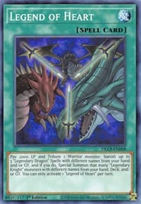 Legend of Heart - Dragons of Legend: The Complete Series - YuGiOh card