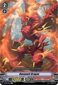Dynamelt Dragon - V-BT08: Silverdust Blaze - Cardfight Vanguard card