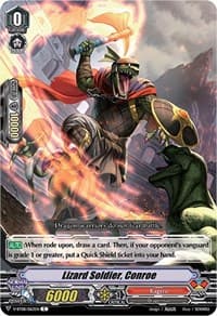 Lizard Soldier, Conroe - V-BT08: Silverdust Blaze - Cardfight Vanguard card