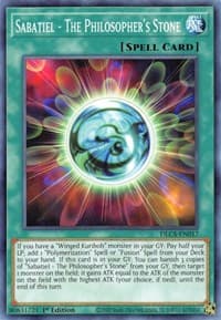 Sabatiel - The Philosopher's Stone - Dragons of Legend: The Complete Series - YuGiOh card