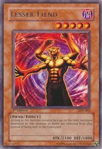 Lesser Fiend - Legacy of Darkness - YuGiOh card
