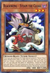Blackwing - Steam the Cloak - Dragons of Legend: The Complete Series - YuGiOh card