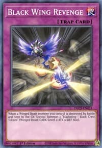 Black Wing Revenge - Dragons of Legend: The Complete Series - YuGiOh card