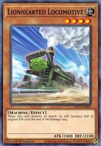 Lionhearted Locomotive - Dragons of Legend: The Complete Series - YuGiOh card