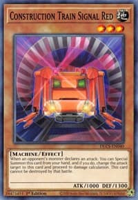 Construction Train Signal Red - Dragons of Legend: The Complete Series - YuGiOh card