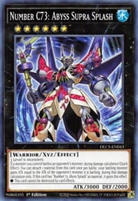 Number C73: Abyss Supra Splash - Dragons of Legend: The Complete Series - YuGiOh card